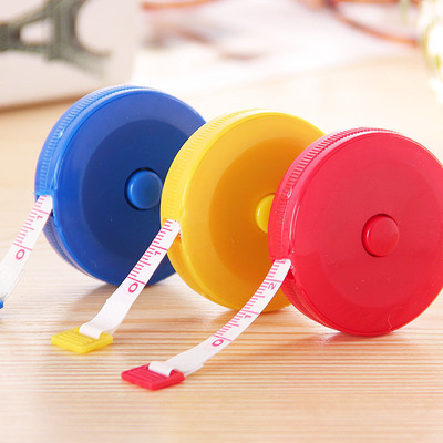 Telescopic Tape Convenient Carry 1.5 Meters Of Soft Lovely Mini Tape Measure Small Round Tape Measure